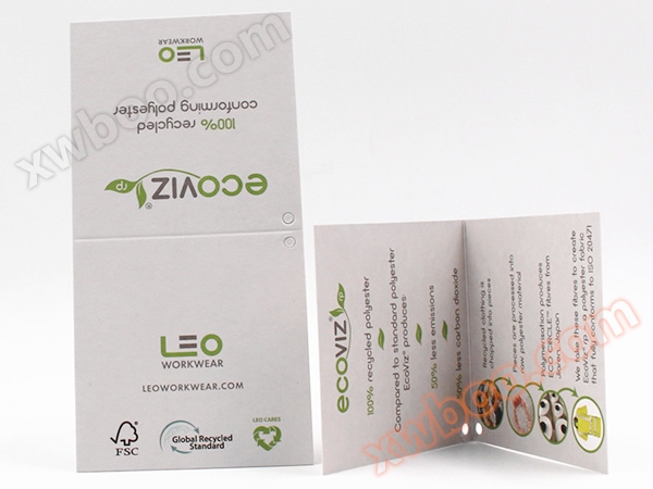 Recyklovaný papír závěsné značky 100% ekologické recyklovaný papír závěsné značky závěsné značky tisk výrobce