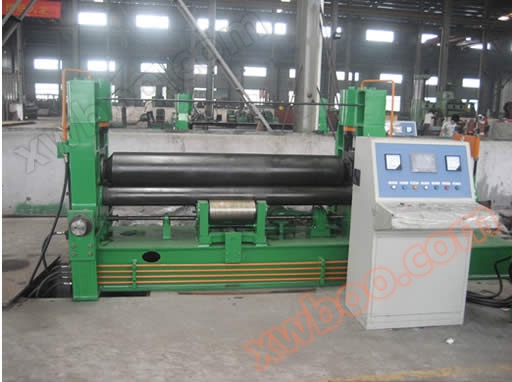 Pequeña máquina de enrollado universal CNC de rodillos superiores